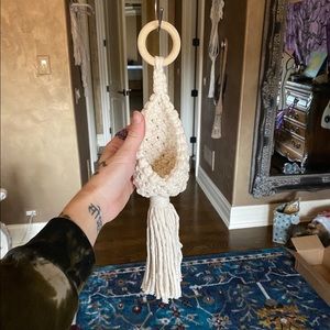Handmade Macrame Crochet Mini Pod